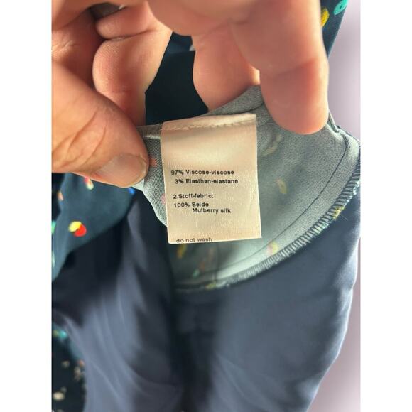 NWOT Akris Punto Boulder Print Sleeveless, silk-blend Top & Pants Set – Sz 8 - Picture 11 of 14